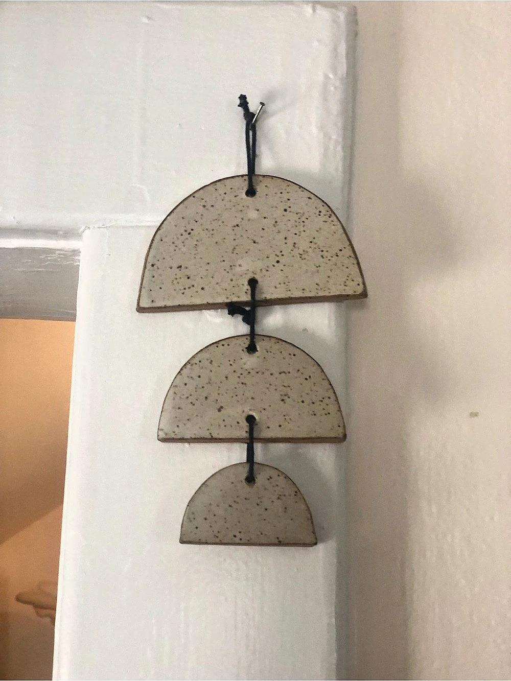 Geometric Ceramic Wall Decor